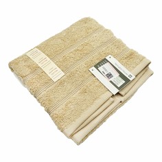 Полотенце Tarrington House Египетский хлопок 50 х 100 см махровое бежевое