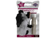 Игрушка для кошек мягкая с кошачьей мятой EBI "Farmer-Jackie", 10см