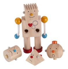 Конструктор деревянный Plan Toys Конструктор Робот