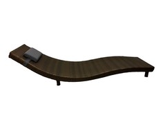 Шезлонг GreenGard ротанг