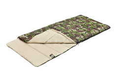 Спальный мешок Jungle Camp Traveller Comfort, левая молния, цвет: камуфляж