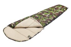Спальный мешок Jungle Camp Raptor, левая молния, цвет: камуфляж