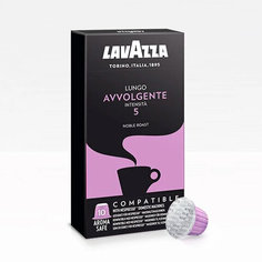 Кофе в капсулах LAVAZZA "Avvolgente" для кофемашин Nespresso, 10 шт*5,5г, ш/к 81161