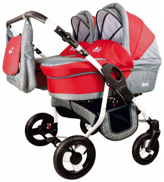 Коляска для двойни 2 в 1 BartPlast Fenix DUO FenixDuo11