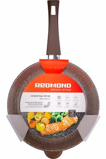 Сковорода REDMOND литая Brown stone 28 см, RFP-A2806