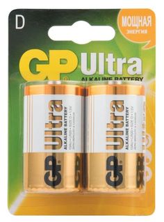 Батарейка GP 13AU(LR20)-BC2 Ultra
