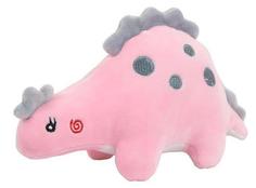 Мягкая игрушка ABtoys Dino Baby, Динозаврик розовый, 19 см