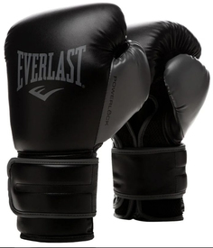 Перчатки тренировочные Everlast Powerlock PU 2 8oz черн.