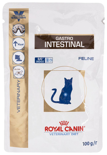 Влажный корм для кошек ROYAL CANIN Vet Diet Gastro Intestinal, мясо, 100г