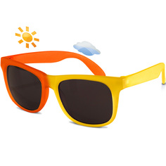 Детские солнцезащитные очки Real Kids Switch 7-12 лет желтый, оранжевый