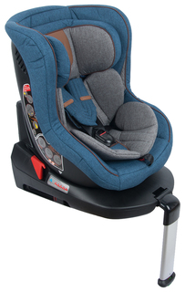 Автокресло Leader Kids Kioto Isofix цв.синий гр.0/1