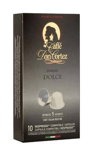 Капсулы Carraro don сortez dolce для кофемашин Nespresso 10 капсул