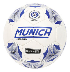 Футбольный мяч Munich Night 5W-87168 №5 white/blue