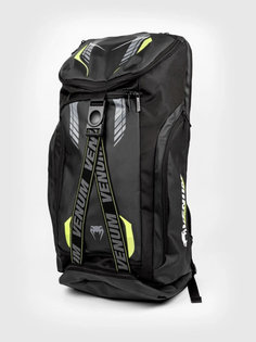 Сумка-рюкзак унисекс Venum Training camp bag 3.0 Large Black/Neo Yellow