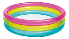 Бассейн надувной Intex Радуга