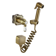 Смеситель встраиваемый однорычажный 34C0786-Bronze (Set-49) Elghansa