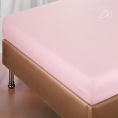 Простынь на резинке 90х200 (борт 20 см) поплин Роза АРТПОСТЕЛЬ
