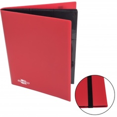 Альбом Blackfire c 20 встроенными листами 3х3 - Flexible Red