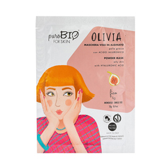 Альгинатная маска "Olivia, инжир" для жирной кожи PuroBio 13 г