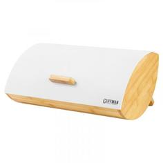 Хлебница GUFFMAN, Casa, белый/дерево