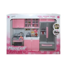 Набор игровой Junfa Кухня, Модерн, звук, свет, 47,5*9,5*35 см 26210P