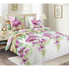 Постельное белье 2 спальное простынь на резнике 160х200 бязь Мальдивы ФАВОРИТ