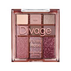 Палетка теней Divage для век Palettes It`s My Nude Тон It’s my rose