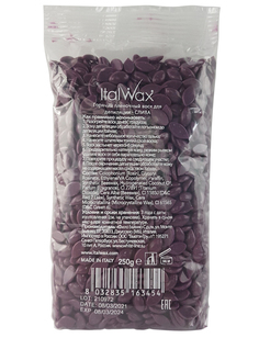Воск горячий (пленочный) ITALWAX Слива гранулы 250 гр.