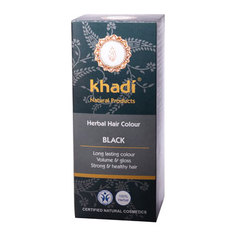 Растительная краска для волос KHADI «Черный», 100 г