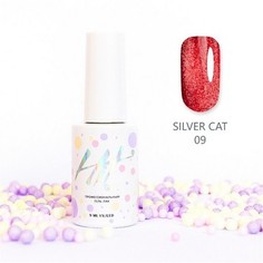 Гель-лак HIT Gel Silver Cat №09