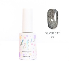 Гель-лак HIT Gel Silver Cat №05