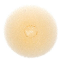 Валик-губка для прически Dewal, блондин, D=8 см