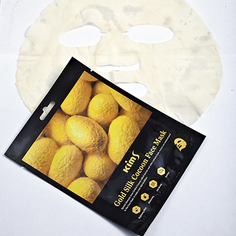 Тканевая маска Kims, для лица Gold Silk Cocoon, 30 г