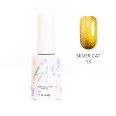 Гель-лак HIT Gel Silver Cat №13