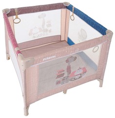 Манеж Pituso "Aria. Жираф", одноуровневый, лаз на молнии