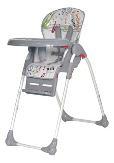 Стульчик для кормления Quartet Q33 Grey Everflo