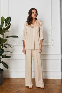 Блуза женская Laete 51840-1 бежевая XL