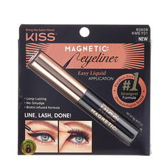 Магнитная подводка для накладных ресниц Kiss Black, Magnetic Eyeliner, 1 шт