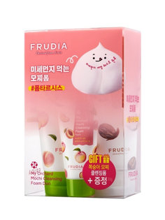 Набор очищающих пенок-моти Frudia My Orchard mochi cleansing foam Set, 2*120 гр+ 30 гр
