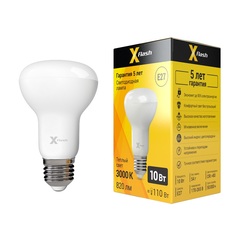 Лампочка светодиодная XF-E27-R63-10W-3000K-230V, Арт.:48458 10 штук