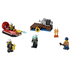 Конструктор LEGO City Fire Набор для начинающих Пожарная охрана (60106)