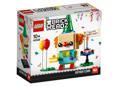 Конструктор Brickheadz Клоун на дне рождения Lego 40348