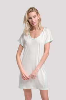 Домашнее платье женское Laete 55341L-1 бежевое M