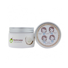 Скраб для лица и тела Сухой TROPICANA Desiccated Coconut Oil Scrub, 120 гр