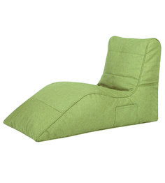 Бескаркасный модульный диван Папа Пуф Cinema Sofa one size, рогожка, Lime (зеленый)