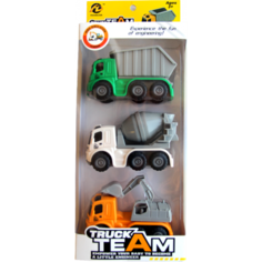 Игровой набор Toys Neo Строительная техника с инерционным механизмом, 3 шт.