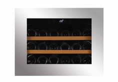 Встраиваемый винный шкаф Dunavox DAV-18.46SS.TO Black