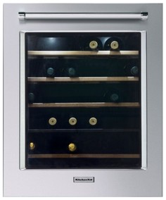 Встраиваемый винный шкаф KitchenAid KCBWX70600R Silver