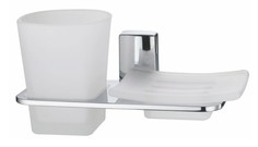 Держатель стакана и мыльницы WasserKraft Leine