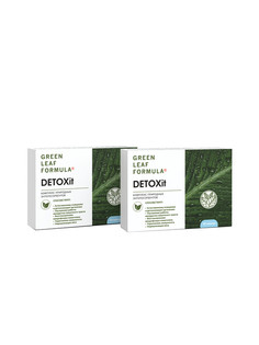 Набор очищение и детоксикация организма DETOXit 2 шт. Green Leaf Formula капсулы 60 шт.